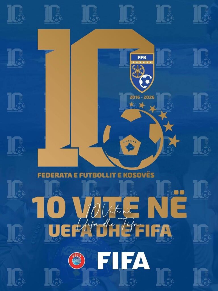 Presidenti Agim Ademi uron në 10 vjetorin e pranimit të FFK-së në UEFA, numëron sukseset dhe të arriturat e Kosovës në këtë një dekadë