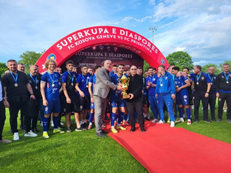FC Prishtina në Gjenevë fitoi Super Kupën Kosovë Diasporë kundër FC Kosova nga Gjeneva